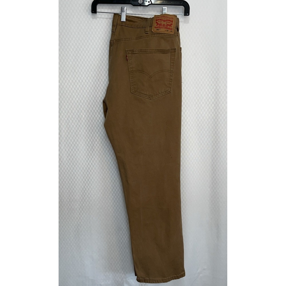 Levis 541 Athletic Taper Pants Mens 38x30 (actual: 38x28)‎ Tobacco Brown